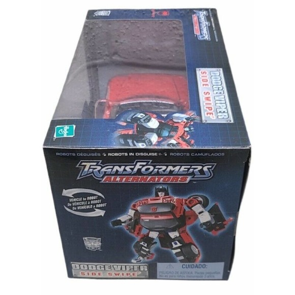 TRANSFORMERS Side Swipe Alternators Figure Dodge Viper Complete - Picture 2 of 5